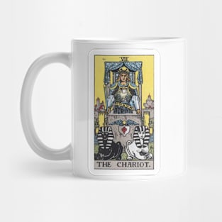 The Chariot, Raider Waite Tarot, Divination Tarot Mug